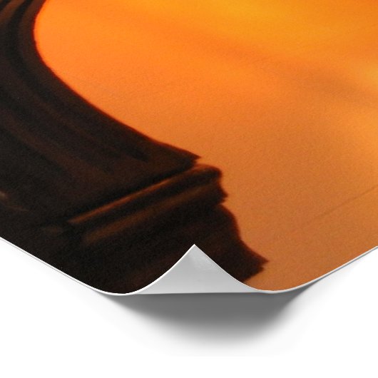 IJzeren lampions Poster (Hoek)