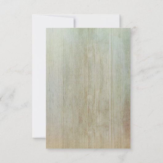  IJzeren Lantaarn Witte Bloemen Huwelijk RSVP (Achterkant)