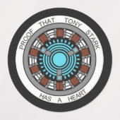 IJZEREN MAN STICKERS (Design 2)