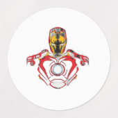 IJZEREN MAN STICKERS (Design 1)