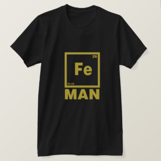 IJzeren Man T-shirt | Fe Man T shirt