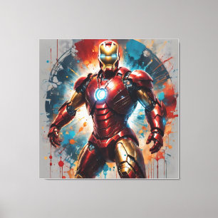 ijzeren Mannen doek Canvas Afdruk