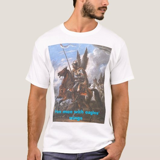 IJzeren mannen met vleugels T-shirt (Voorkant)