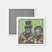 IJzeren Masker Carolers - Magnet Pop Gothic Holida (Voorkant / Achterkant)