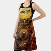 IJzeren metalen metaal Art Schort (Insitu)