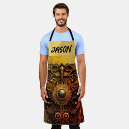 IJzeren metalen metaal Art Schort