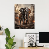 IJzeren Olifant Smederij Poster (Thuiskantoor)