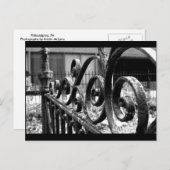 IJzeren omheining Briefkaart (Voorkant / Achterkant)