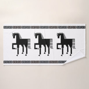 IJzeren Paard Bad Handdoek