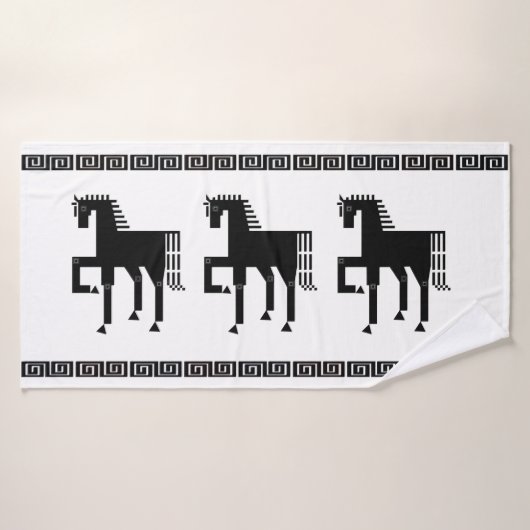 IJzeren Paard Bad Handdoek (Badhanddoek)