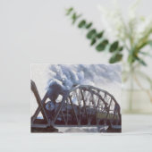 IJzeren paarden en ijzerbruggen Briefkaart (Staand voorkant)