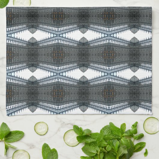 IJzeren poorten van het Frick Museum Theedoek (Gevouwen)