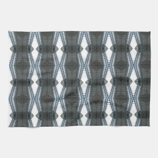 IJzeren poorten van het Frick Museum Theedoek (Horizontaal)