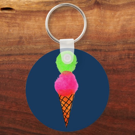 IJzeren pop Sleutelhanger (Voorkant)