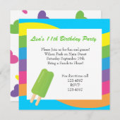 IJzeren Poppen, regenbogen en harten Kaart (Voorkant / Achterkant)