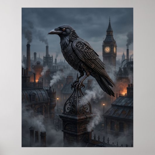 IJzeren Ravenkroon Poster (Voorkant)