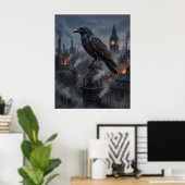 IJzeren Ravenkroon Poster (Thuiskantoor)
