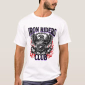 IJzeren Ruiters Club Crest T-shirt (Voorkant)