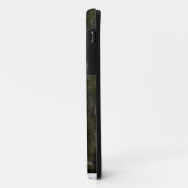 IJzeren schaatsen, figuur schaatsen in sneeuw Case-Mate iPhone Case (Achterkant/links)