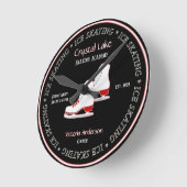 IJzeren Schaatsen wandklok (Hoek)