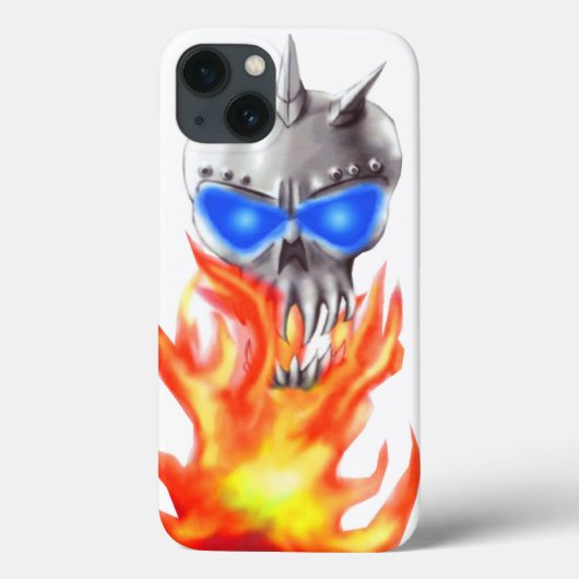 "IJzeren schedel" iPad-draagtas Case-Mate iPhone Case (Achterkant)