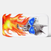 "IJzeren schedel" iPad-draagtas Case-Mate iPhone Case (Achterkant (horizontaal))