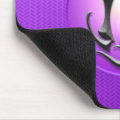 IJzeren Scorpio-symbool, paars Muismat (Hoek)