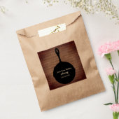 IJzeren Skillet Rustieke Cateraar Restaurant Eten Bedankzakje (Gezegeld)