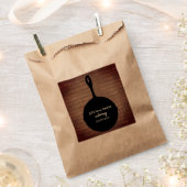 IJzeren Skillet Rustieke Cateraar Restaurant Eten Bedankzakje (Geknipt)