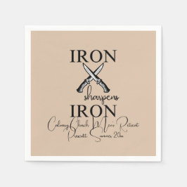 IJzeren slijpmiddelen IJzeren mes Christelijk Servet
