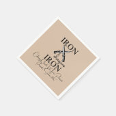 IJzeren slijpmiddelen IJzeren mes Christelijk Servet (Hoek)