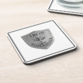 IJzeren Sommelier Wijnliefhebber  Bier Onderzetter (Linkerzijde)