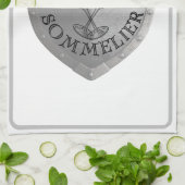 IJzeren Sommelier Wijnliefhebber  Theedoek (Gevouwen)