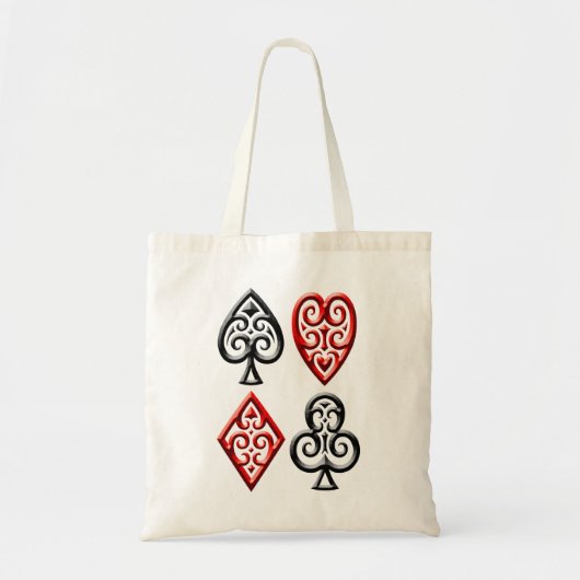 IJzeren spelkaarteenheden Tote Bag (Voorkant)