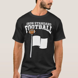 IJZEREN STANDAARD VOETBAL - NIEUW ENGELAND VOETBAL T-SHIRT