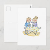 IJzeren trouwdag Briefkaart (Voorkant / Achterkant)