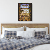 IJzeren vensterkunst Canvas Afdruk (Insitu (Slaapkamer))