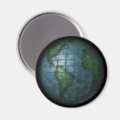 IJzeren vergulde aardmagneet Magneet (Voorkant / Achterkant)