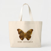 Ijzeren Vlinder Grote Tote Bag (Voorkant)