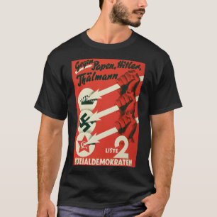IJzeren voorste Poster T-shirt