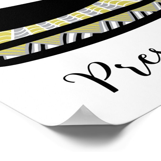  IJzeren Wandwand Poster (Hoek)