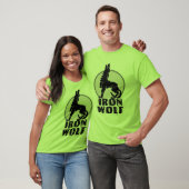 IJzeren wolf t - shirts (Unisex)