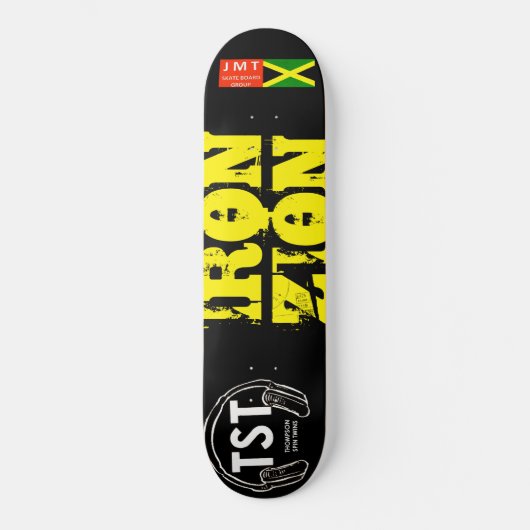 IJZEREN ZION SKATEBOARDS / JMT SKATEBOARDS (Voorkant)