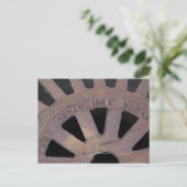 IJzergiet Briefkaart (Staand voorkant)