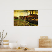 IJzergieterij in Den Haag door Vincent van Gogh Poster (Keuken)