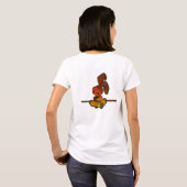 ijzerhoudende bunny fury t-shirt (Achterkant volledig)