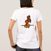 ijzerhoudende bunny fury t-shirt (Achterkant)