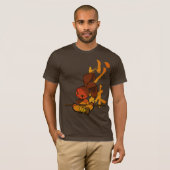 ijzerhoudende bunny fury t-shirt (Voorkant volledig)