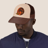ijzerhoudende bunny fury trucker pet (In situ)