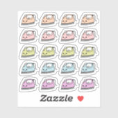 Ijzerklusjes Wasserij Strijkherinnering Bujo Plann Sticker (Vel)